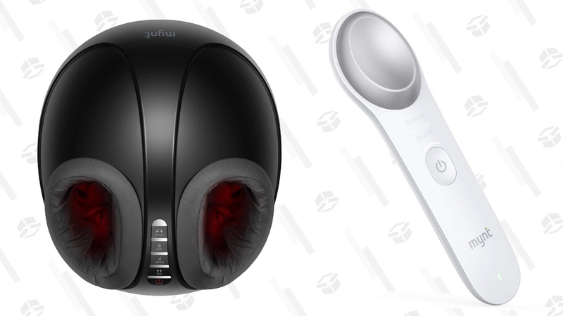 Mynt Shiatsu Foot Massager | $150 | Amazon | Promo code M26111USMynt Eye Energizer | $56 | Amazon | Promo code M3430141